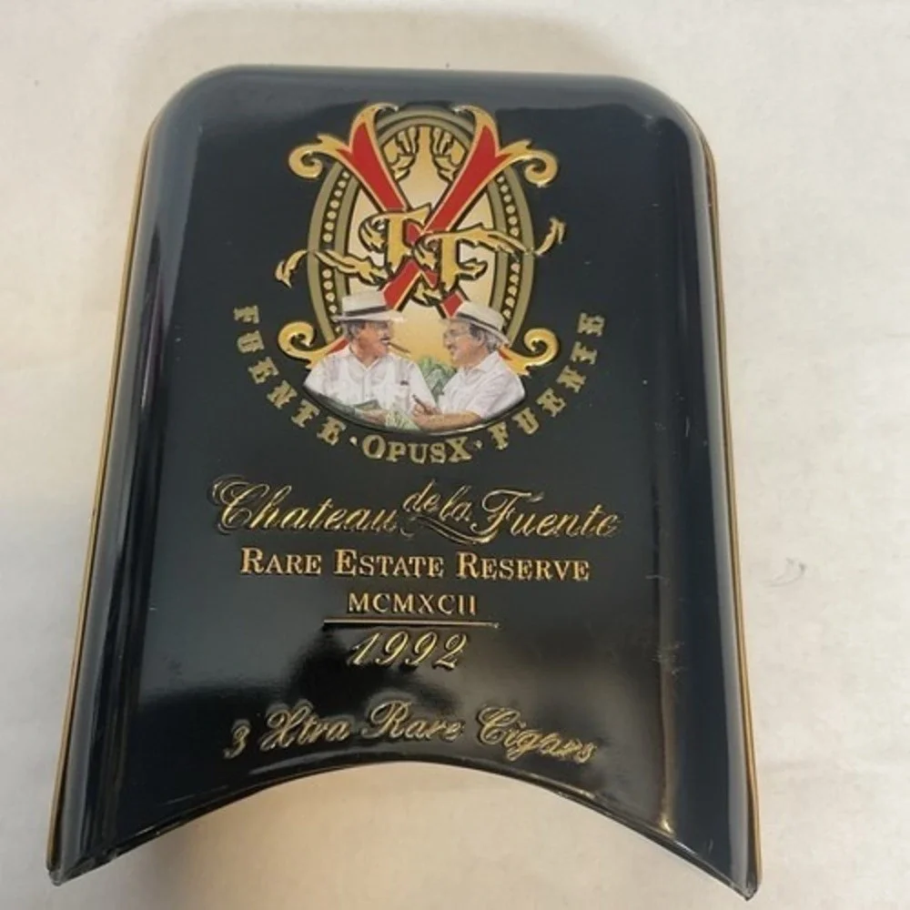 Vintage Arturo Fuente Opus X Robusto Tin 48 Gauge Ring 5